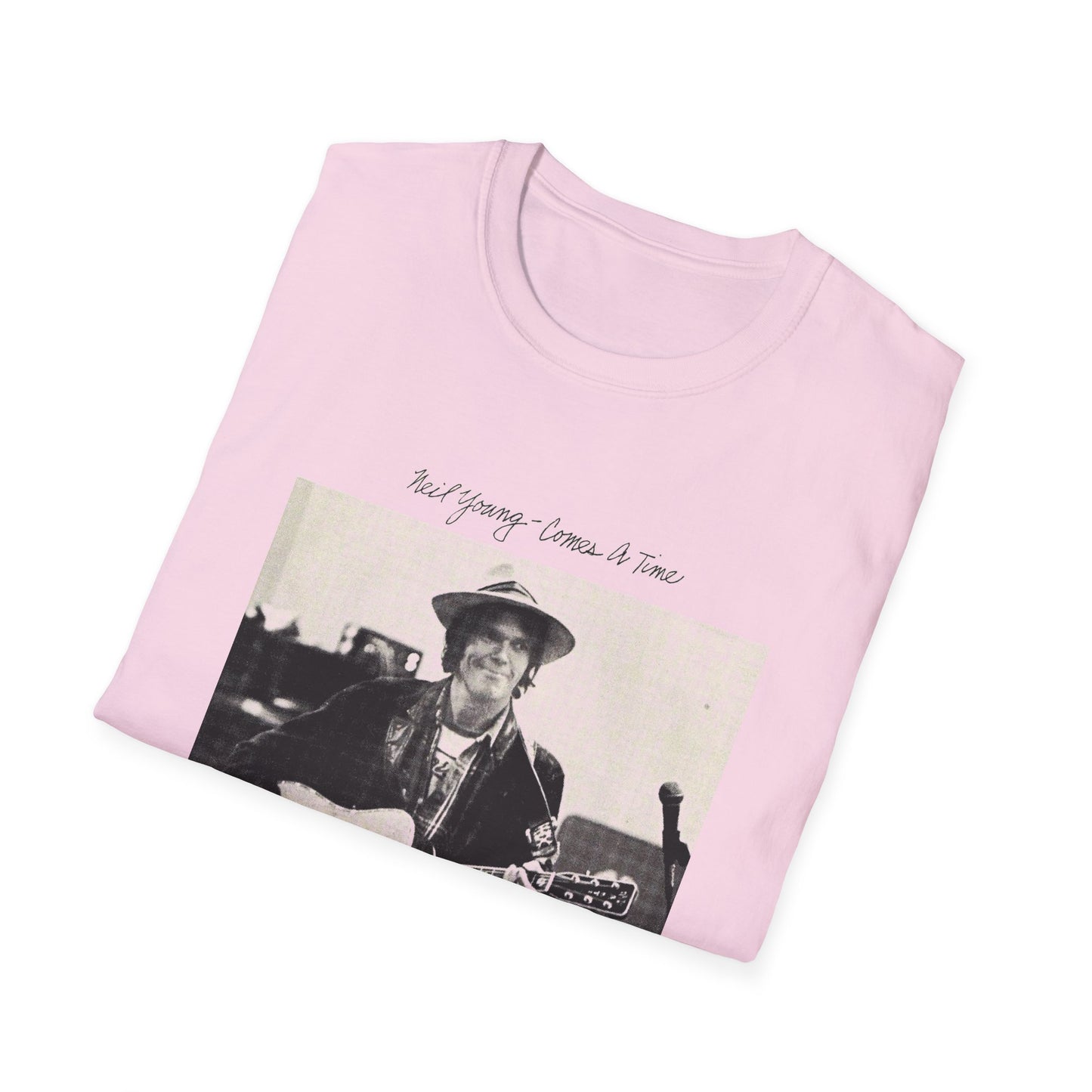 1978 neil young comes a time album custom tshirt