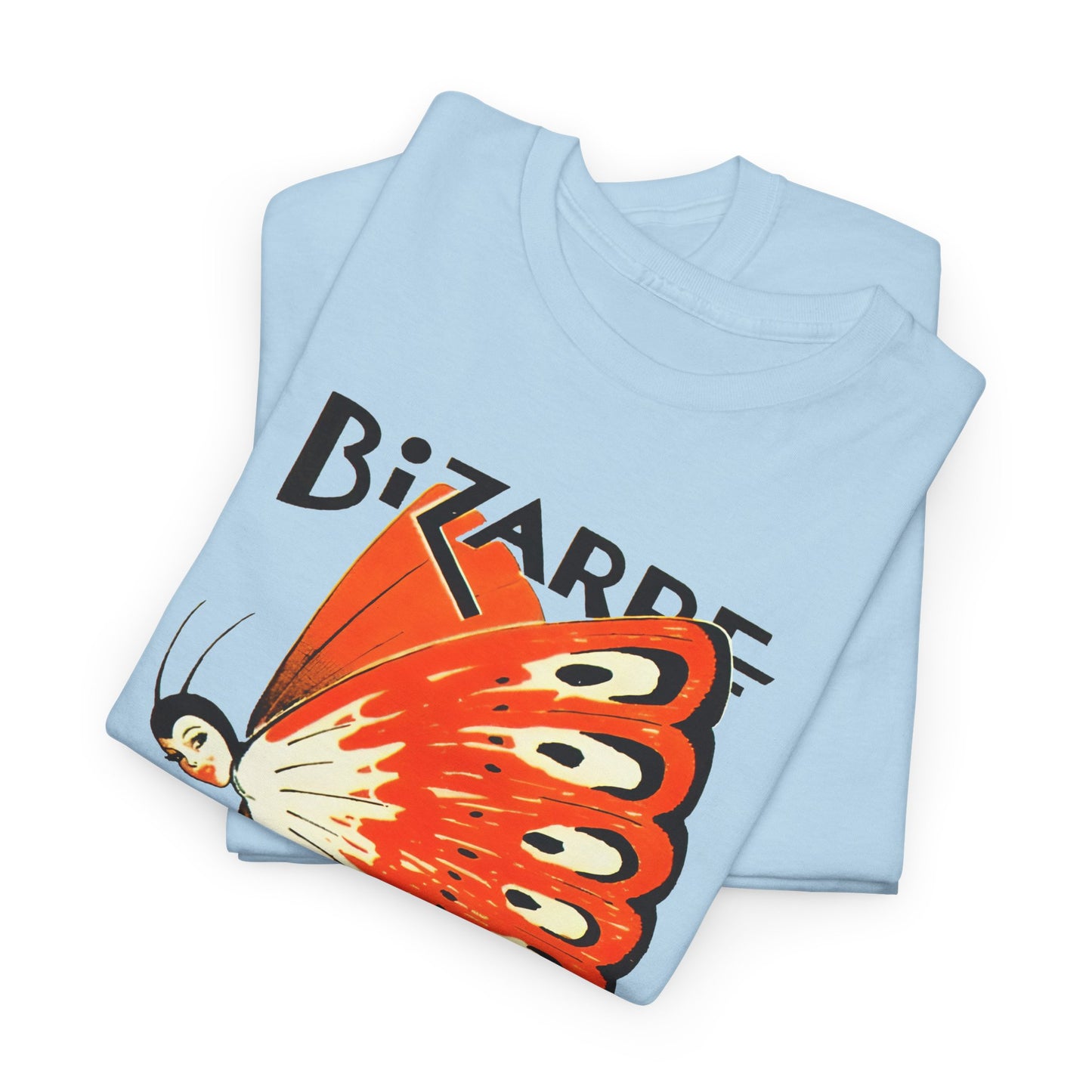 1952 bizarre magazine cover no 9 butterfly woman reproduction edit tshirt