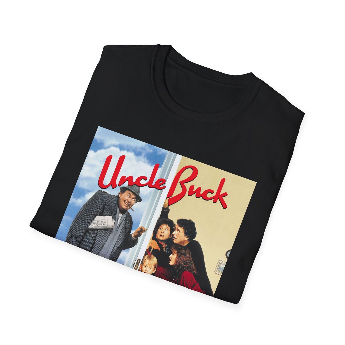 uncle buck 1989 movie poster tshirt