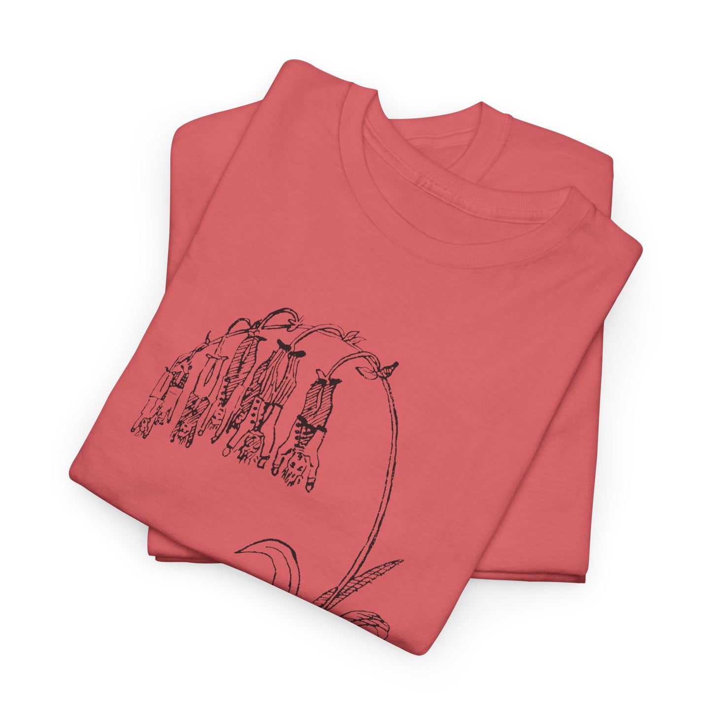 1887 edward lear nonsense botany many peeplia upsidownnia tshirt