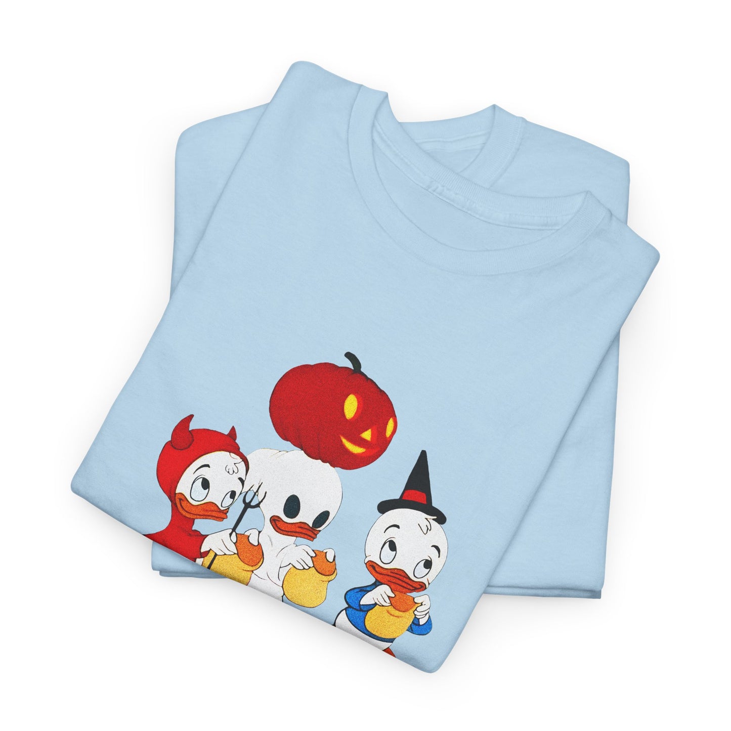 1982 huey dewey and louie halloween cartoon alternate reproduction tshirt