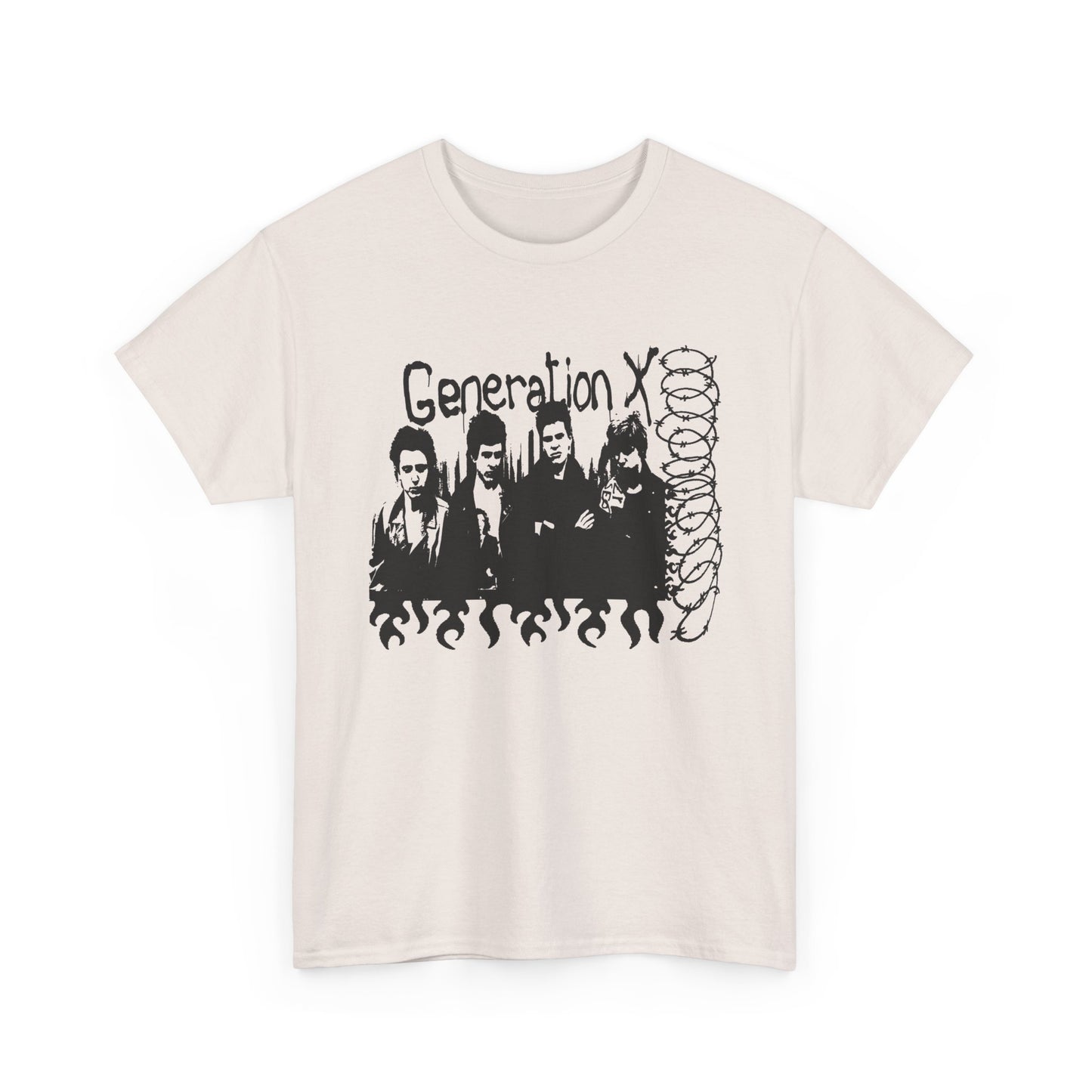 generation x fan art band tshirt