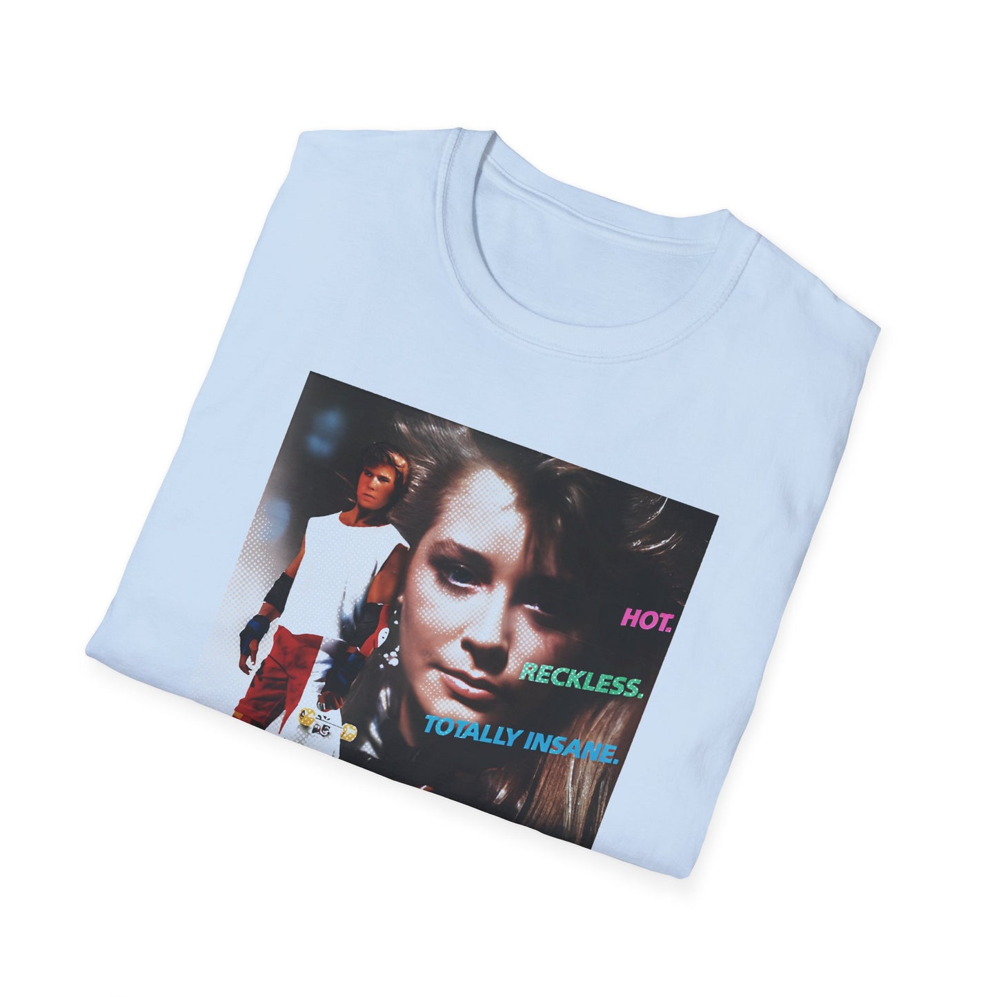 thrashin' 1986 skater gang movie poster tshirt