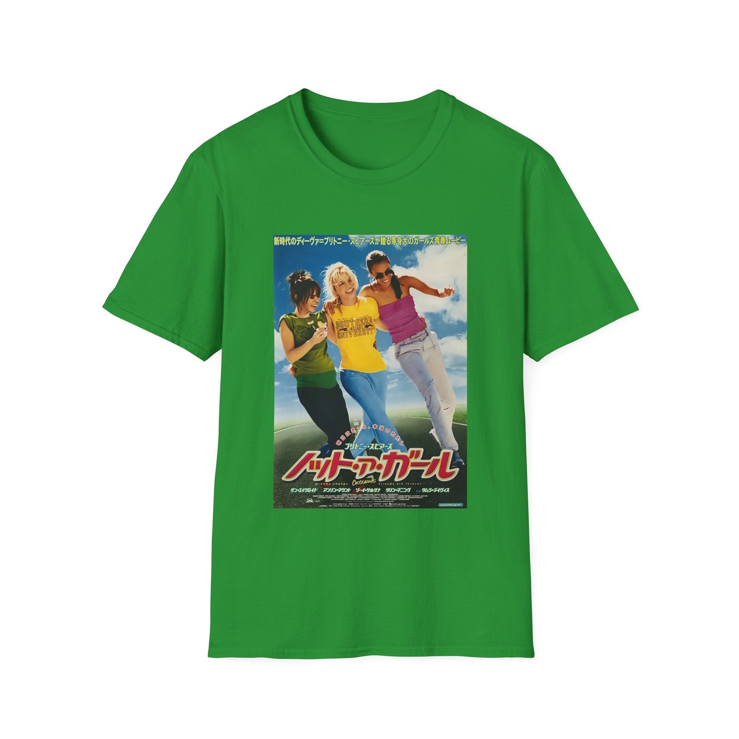 2002 japanese movie poster tshirt britney spears crossroads