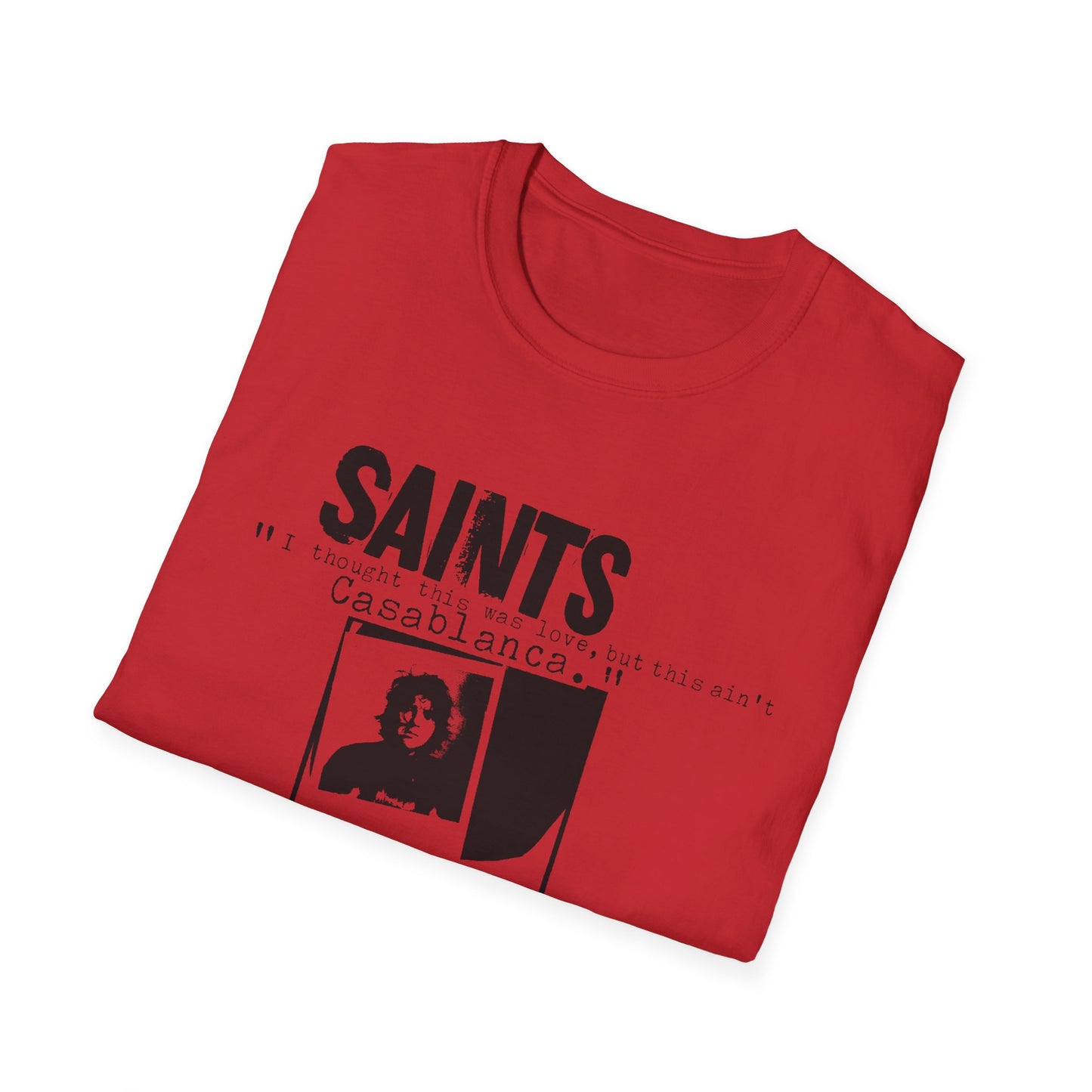 the saints 1982 album casablanca tshirt