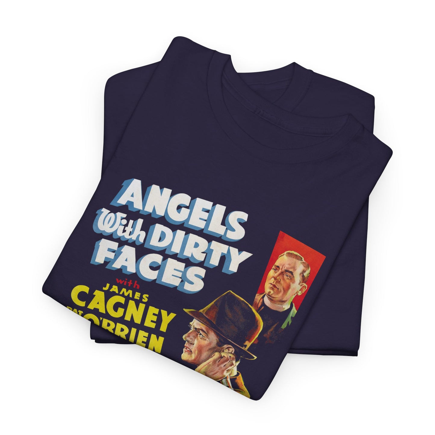 1938 movie poster angels with dirty faces tshirt