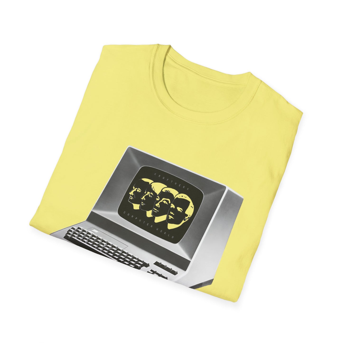 kraftwerk 1981 computer world album custom colour tshirt