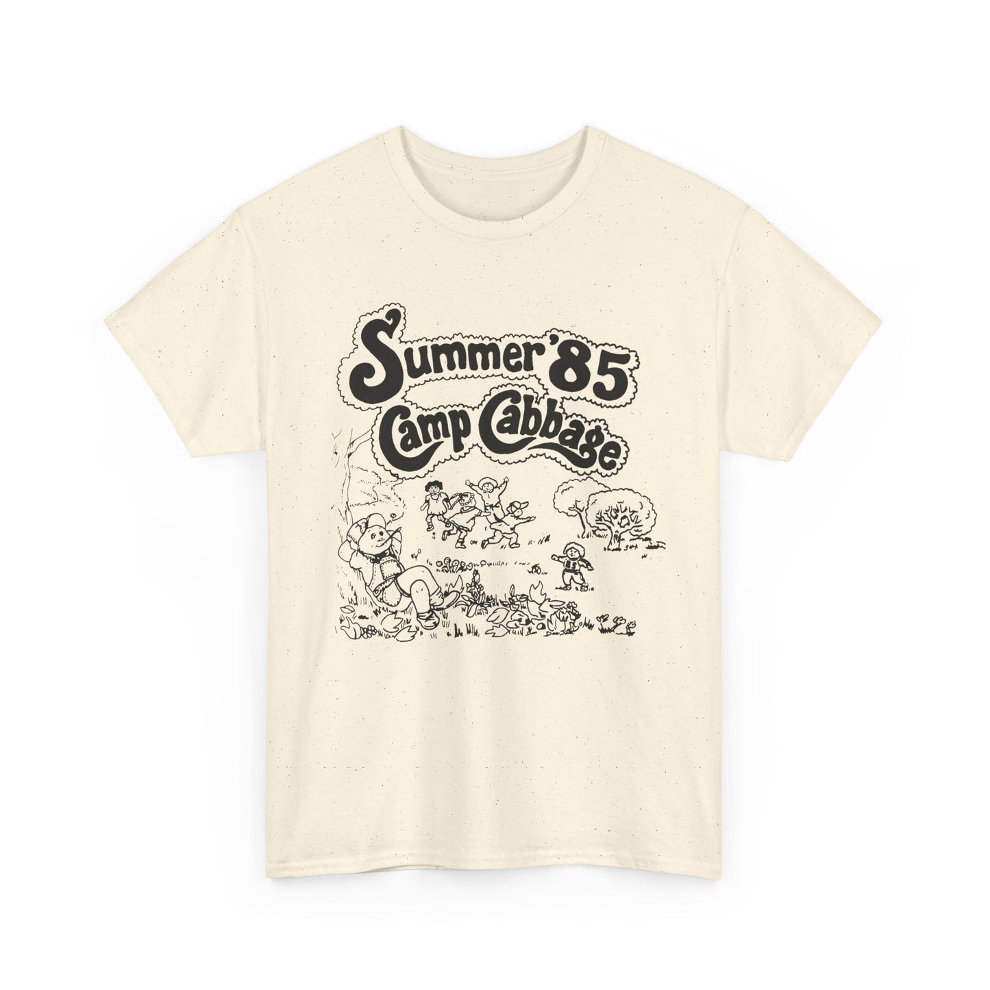 1985 vintage camp cabbage hobby city anaheim reproduction tshirt