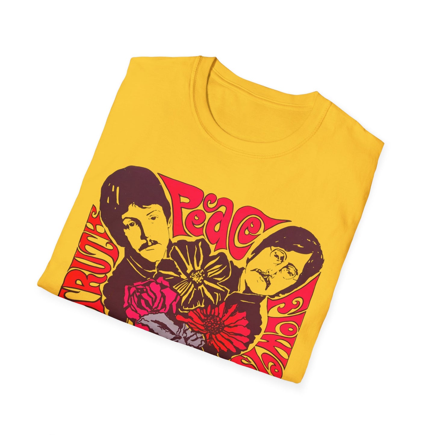 1967 blacklight beatle poster reproduction band tshirt