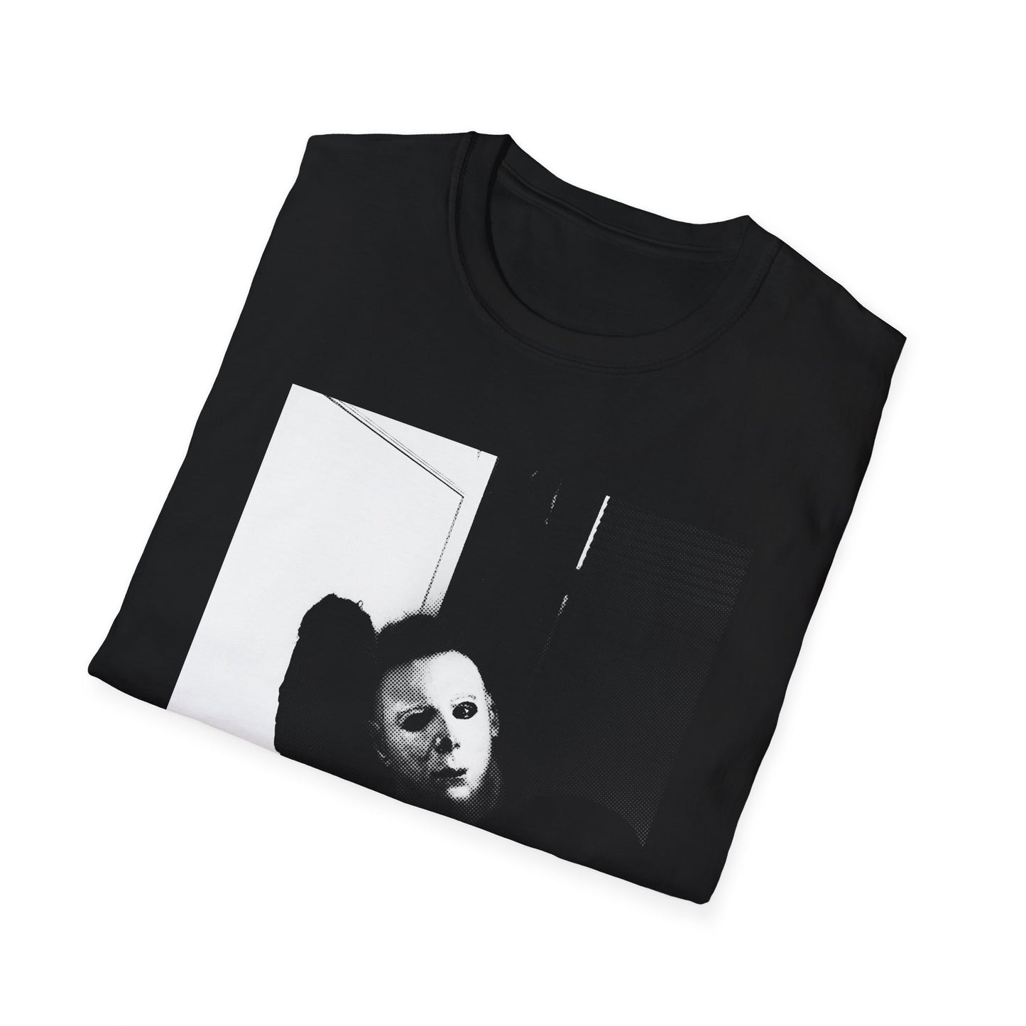 halloween 1978 michael myers on set drinking dr pepper back scene tshirt