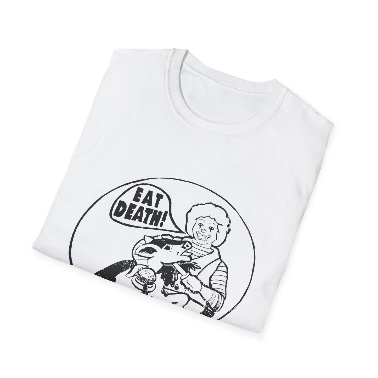 eat death carnivore meme vintage '90s repro tshirt