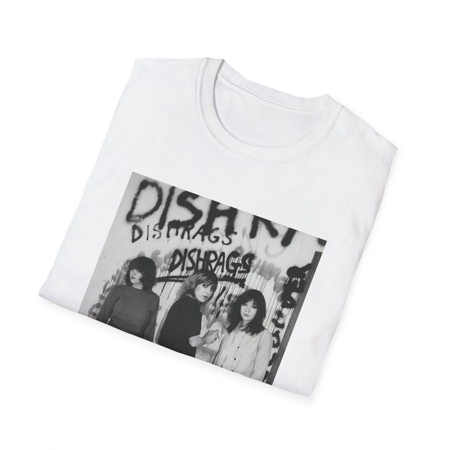 canadian punk band the dishrags photo tshirt