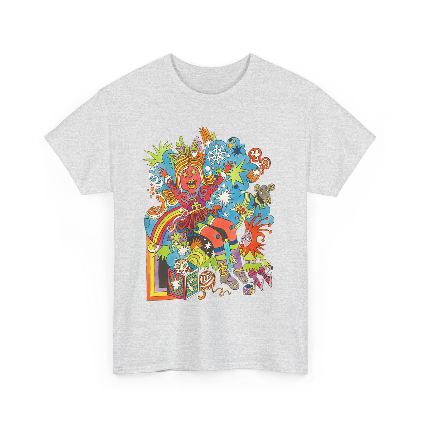 1970 stars slovak illustration by miroslav cipar reproduction tshirt