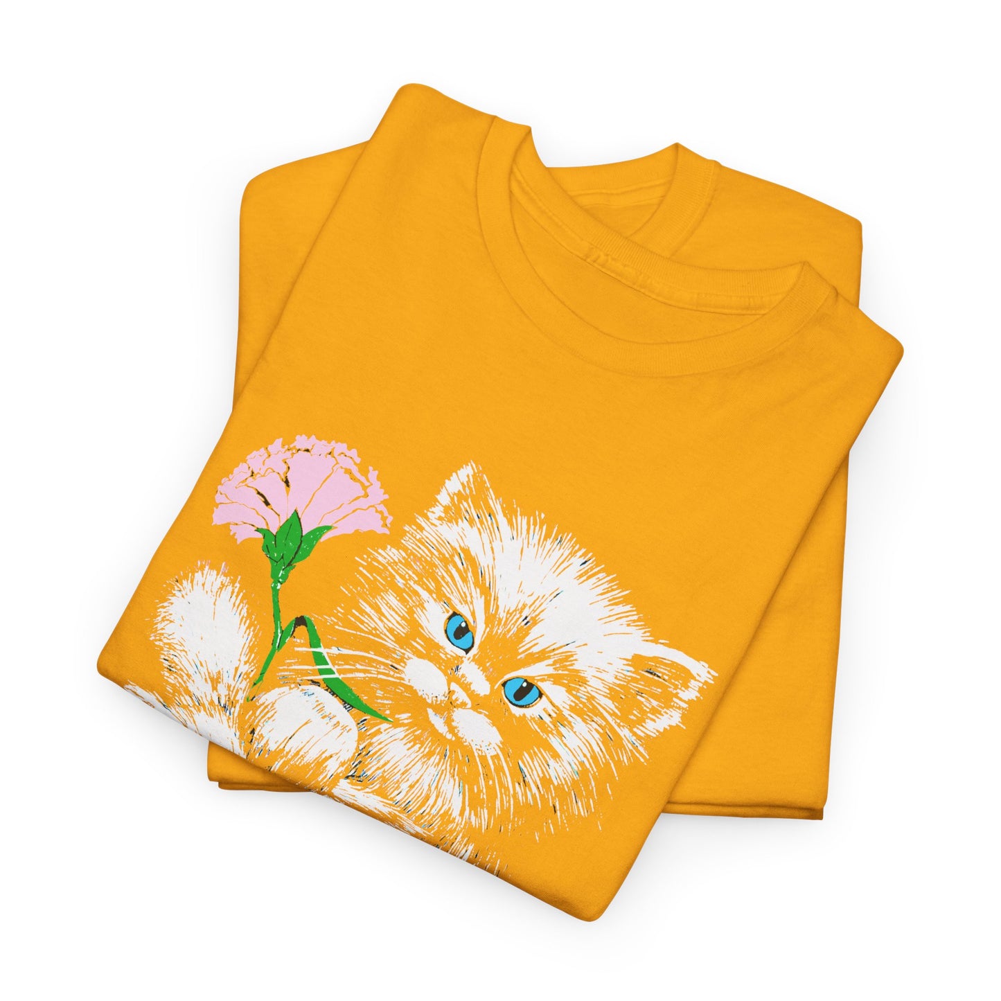 1980s distressed vintage cats reproduction tshirt
