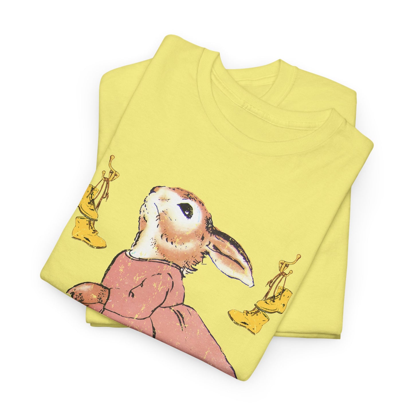 1939 the country bunny and the little gold shoes distressed fan art graphic reproduction tshirt