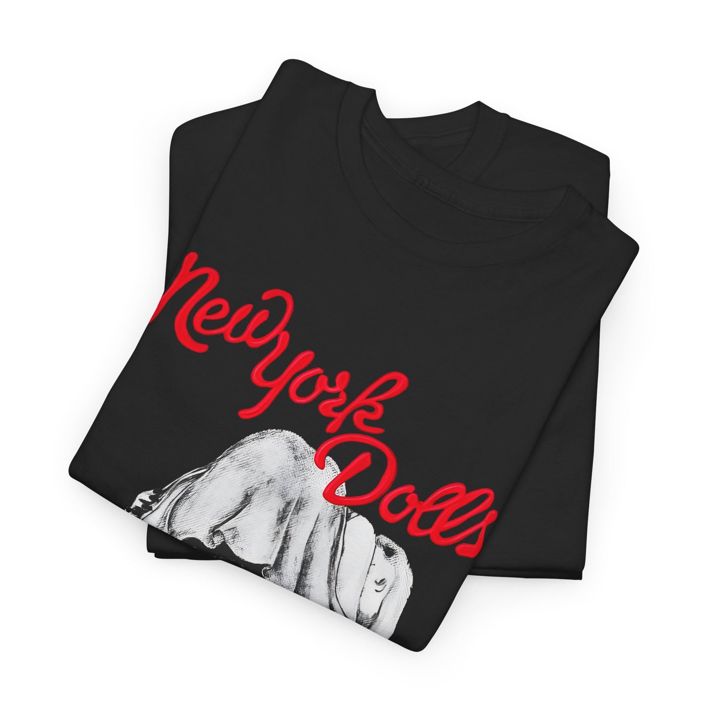 vintage new york dolls reproduction tshirt