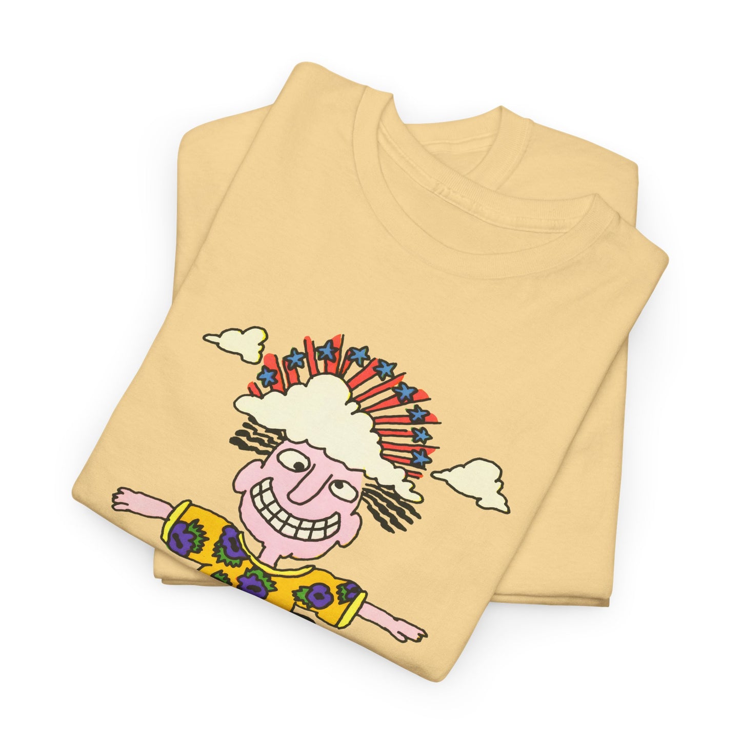 1971 big mother goose nursery rhyme jack blew his mind reproduction tshirt
