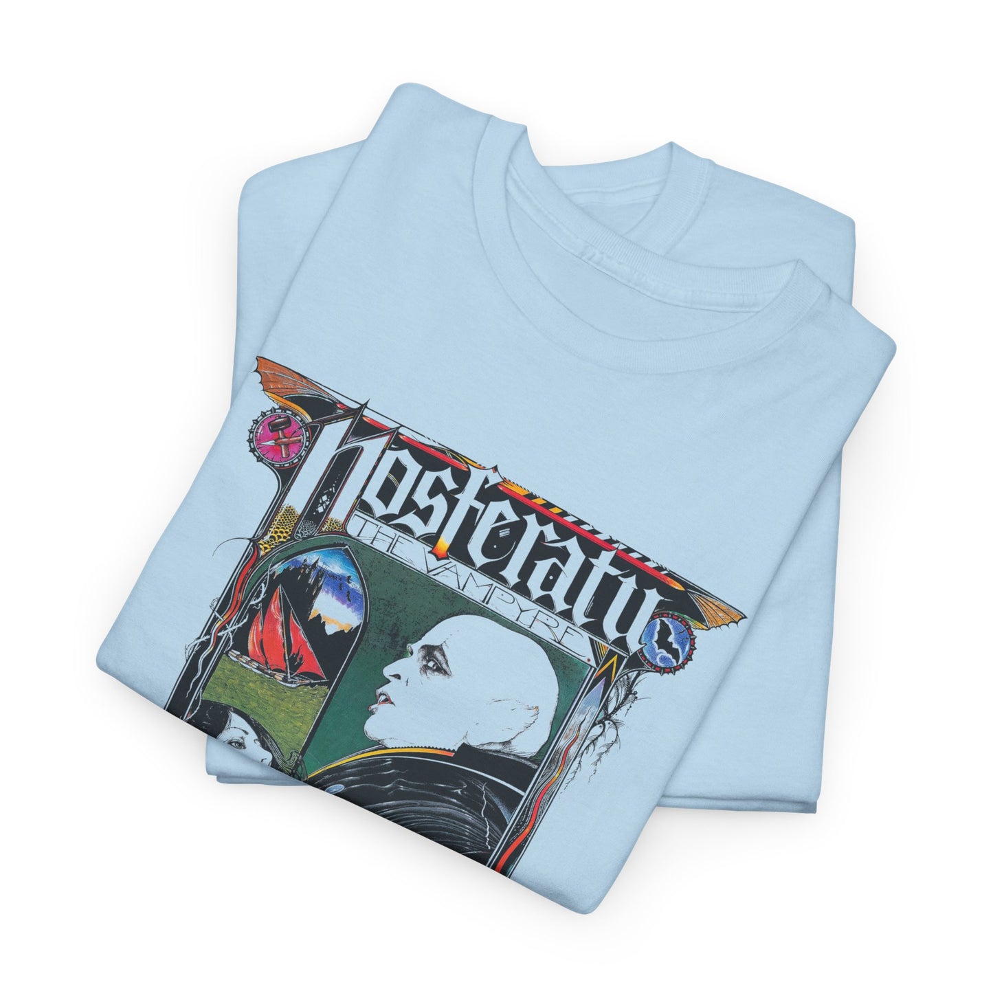 nosferatu 1979 movie poster reproduction tshirt