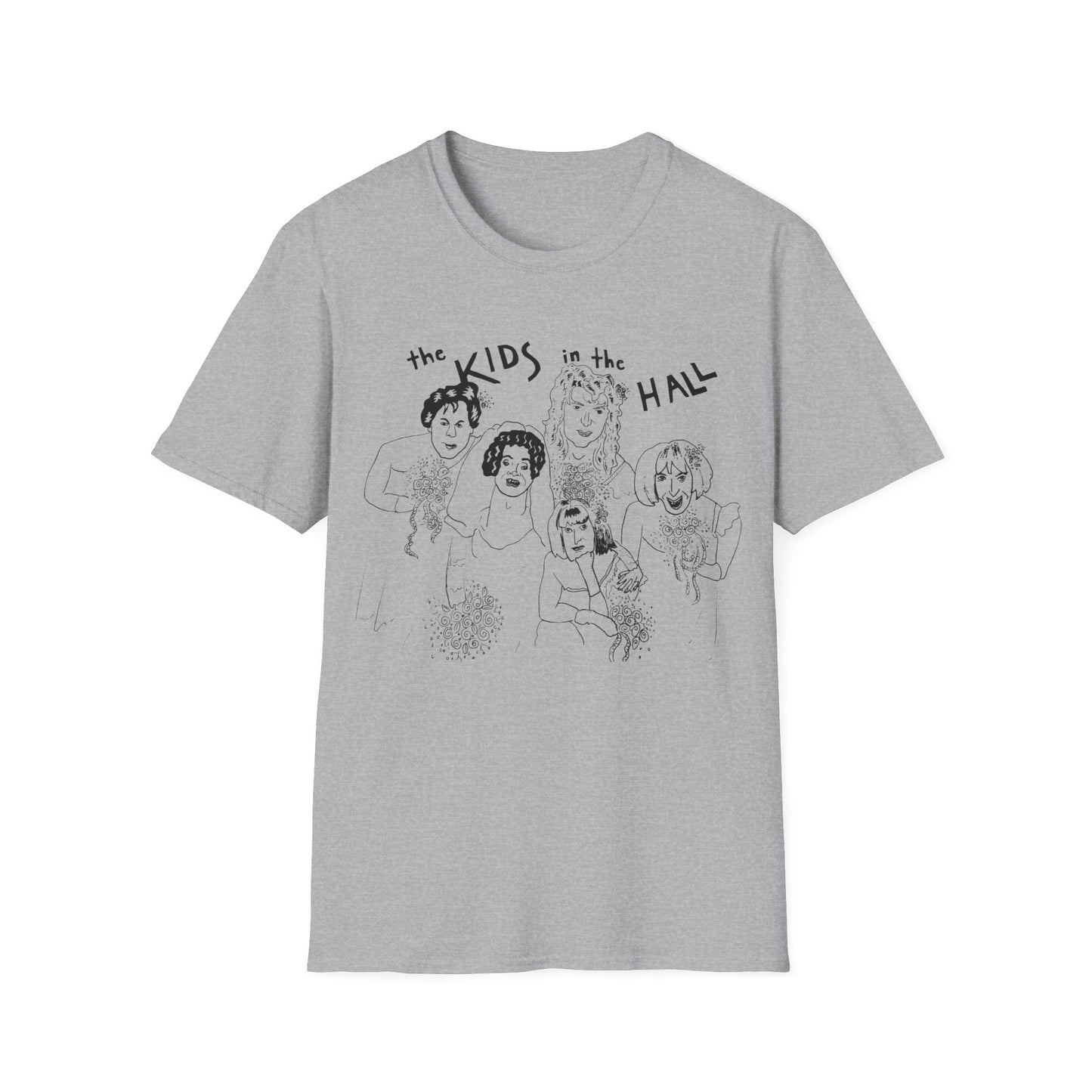 original drawing the kids in the hall tshirt