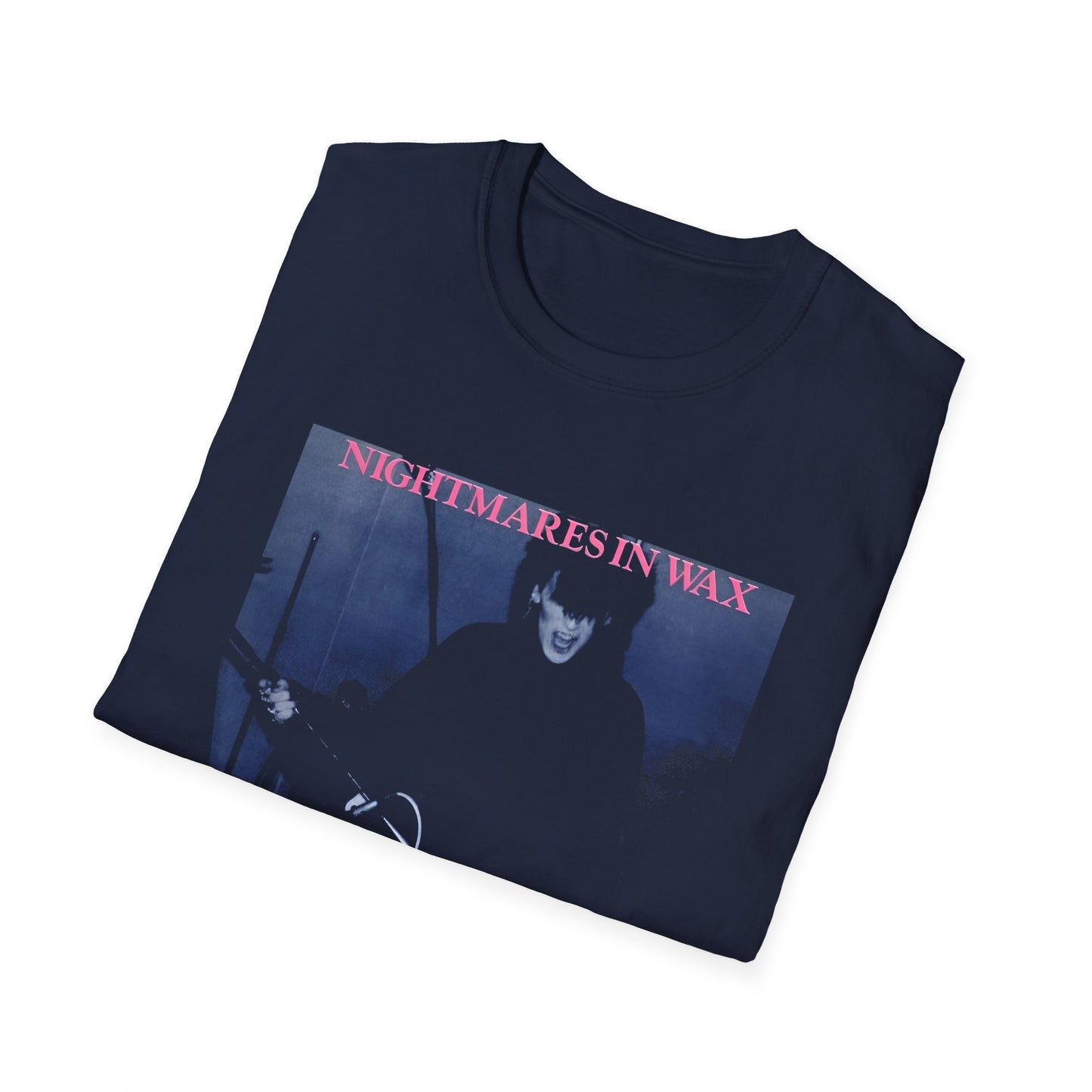 pete burns nightmares in wax record cover tshirt