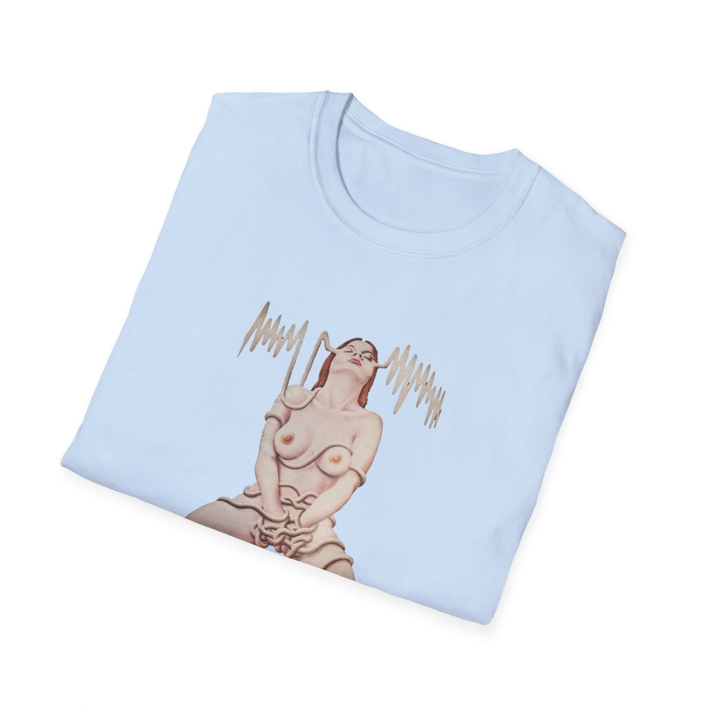 sci fi music girl john holmes illustration tshirt
