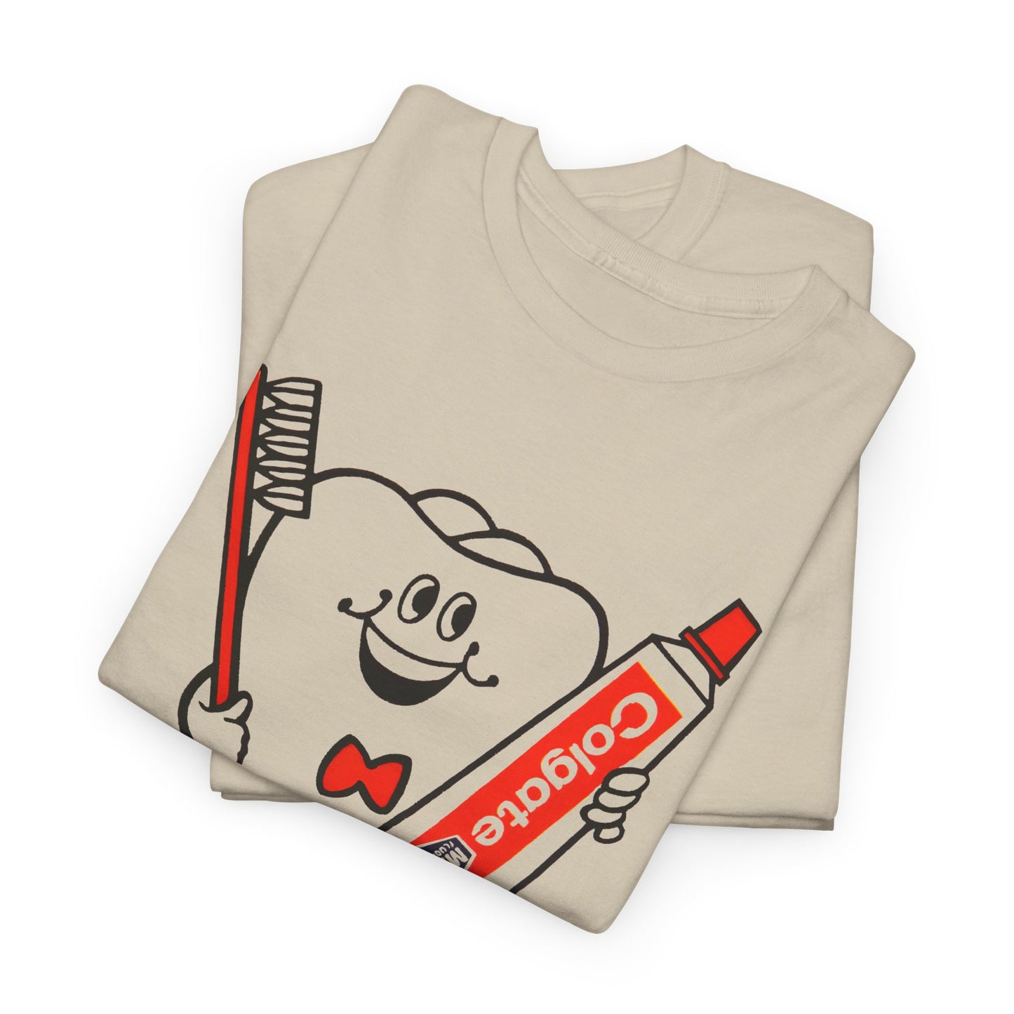 1969 tuffy tooth dental hygiene for children ad tshirt