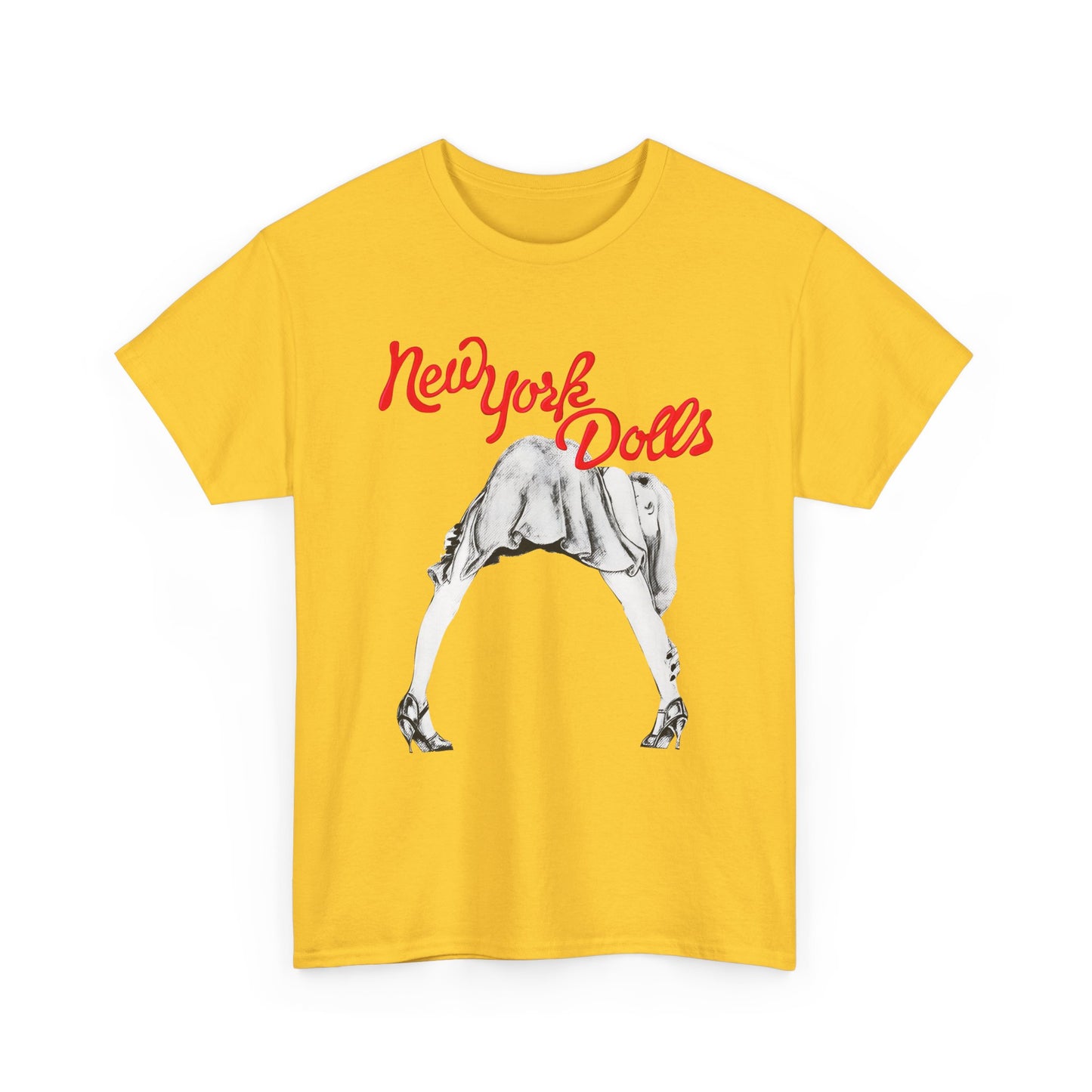 vintage new york dolls reproduction tshirt