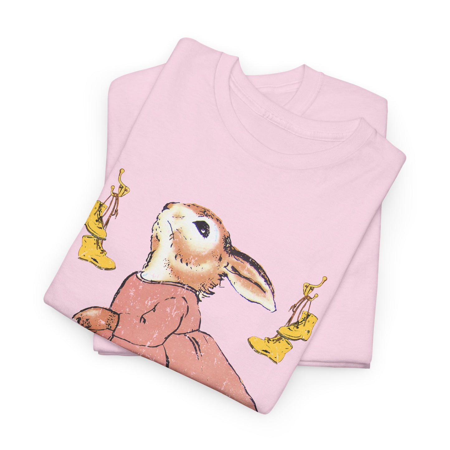 1939 the country bunny and the little gold shoes distressed fan art graphic reproduction tshirt
