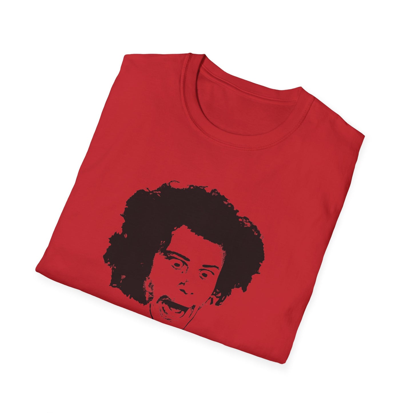 wild man fischer black stencil face tshirt