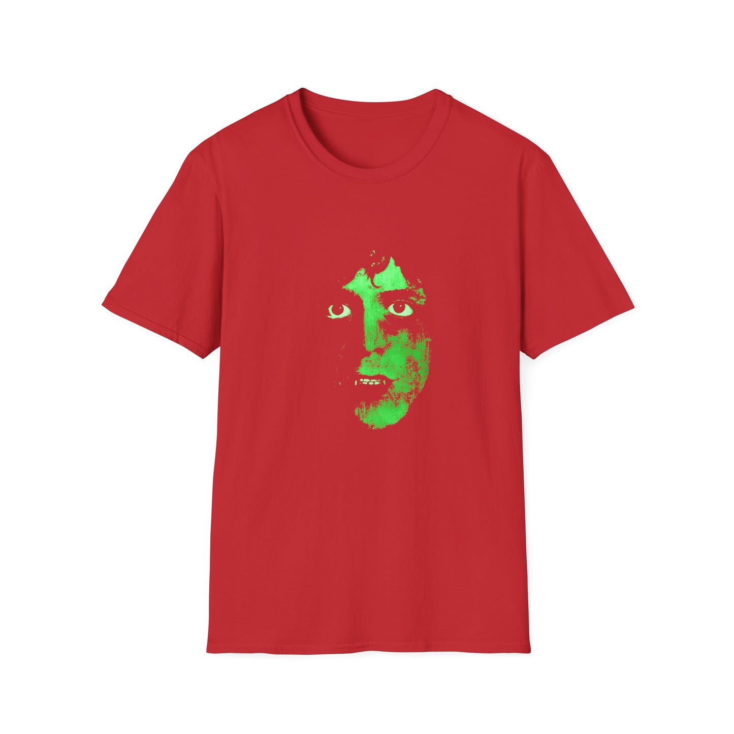 neon green rock and roll animal fan art tshirt