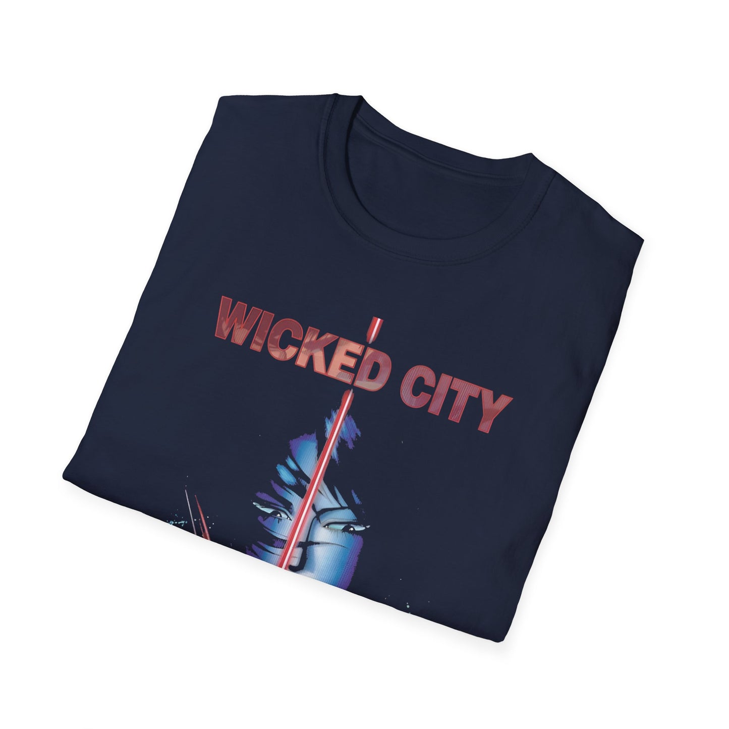 1987 japanese adult animated dark fantasy action horror movie wicked city or supernatural beast city tshirt