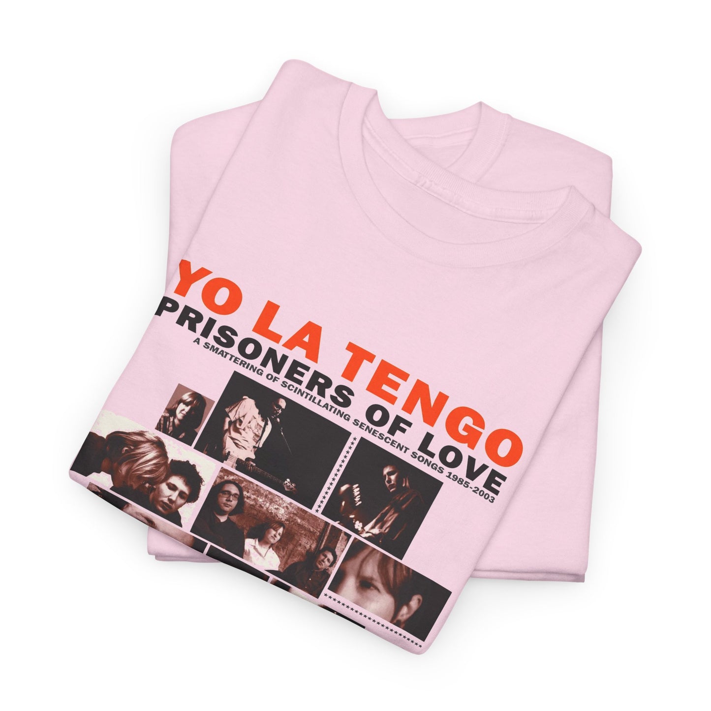 yo la tengo prisoners of love album tshirt
