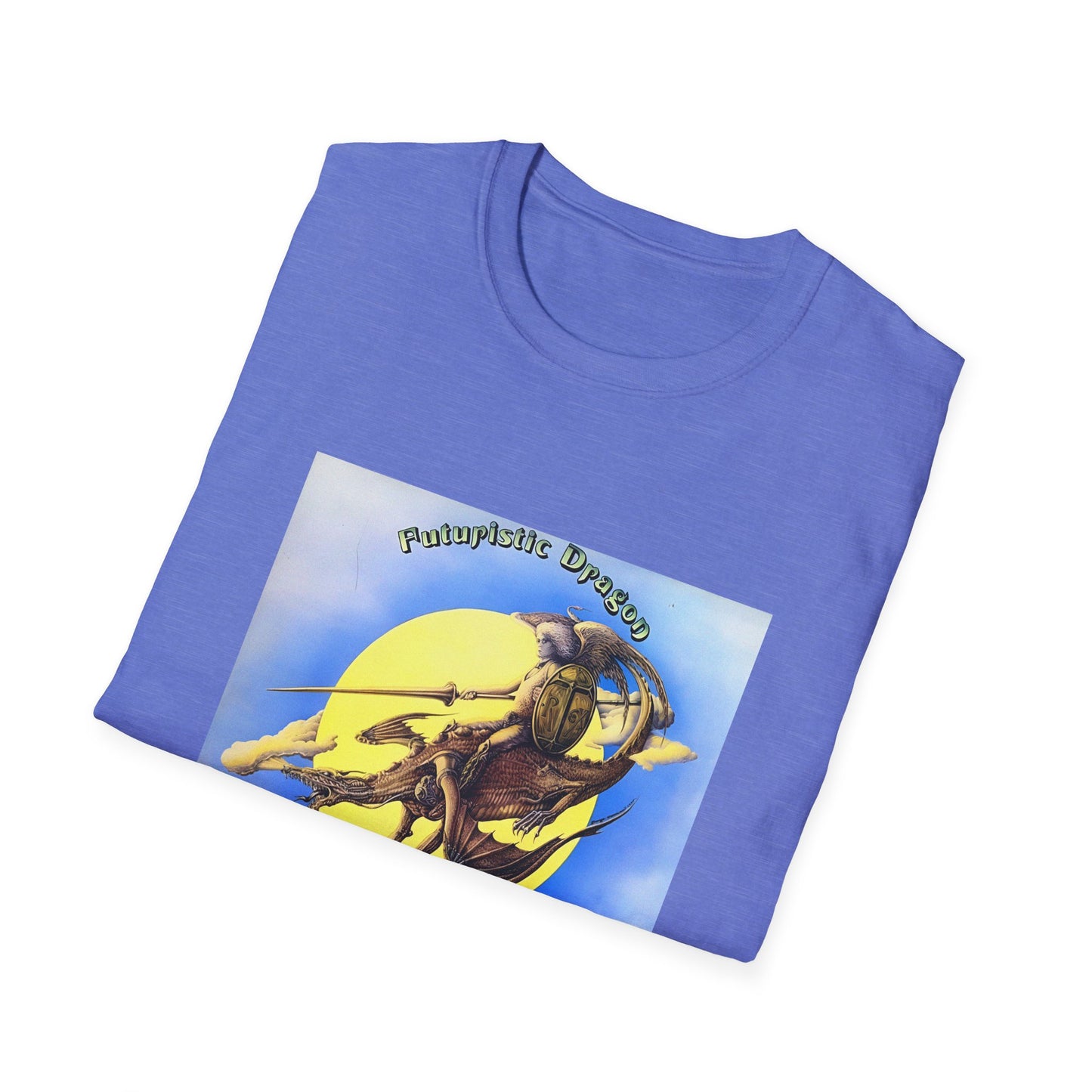 t. rex 1976 futuristic dragon album tshirt