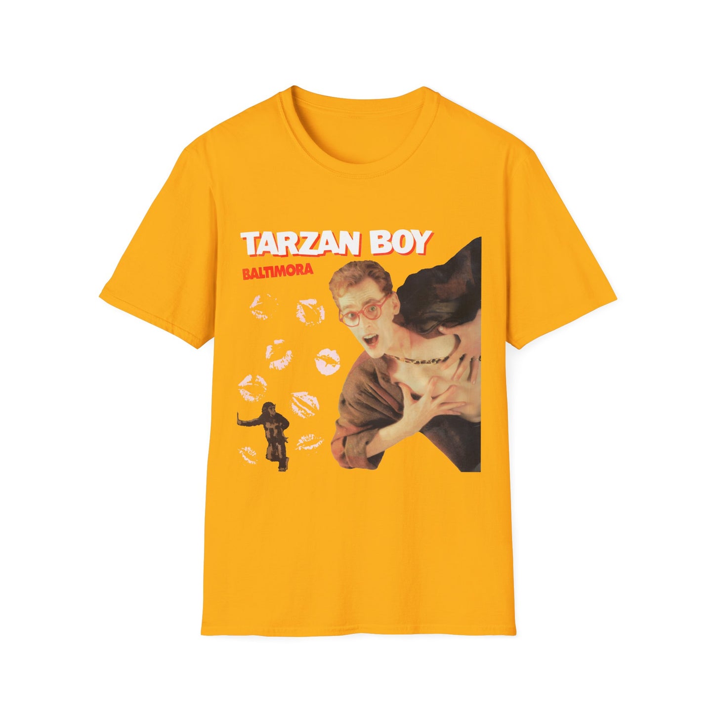 1985 tarzan boy single by baltimora tshirt
