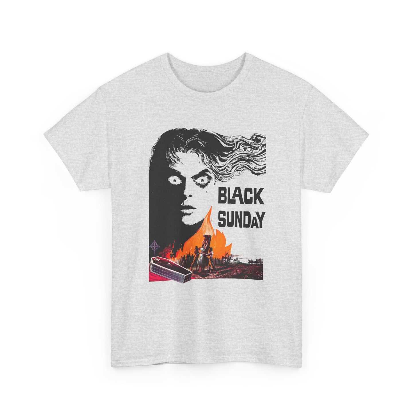 1960 black sunday movie poster 1 custom edit tshirt