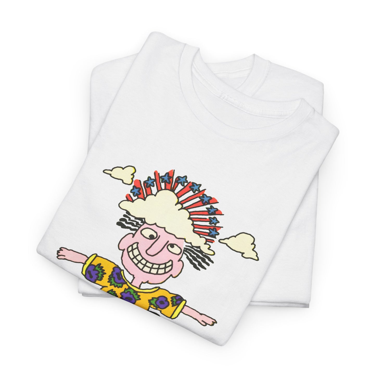 1971 big mother goose nursery rhyme jack blew his mind reproduction tshirt