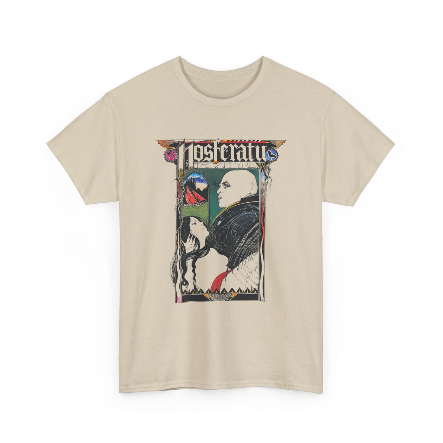 nosferatu 1979 movie poster reproduction tshirt
