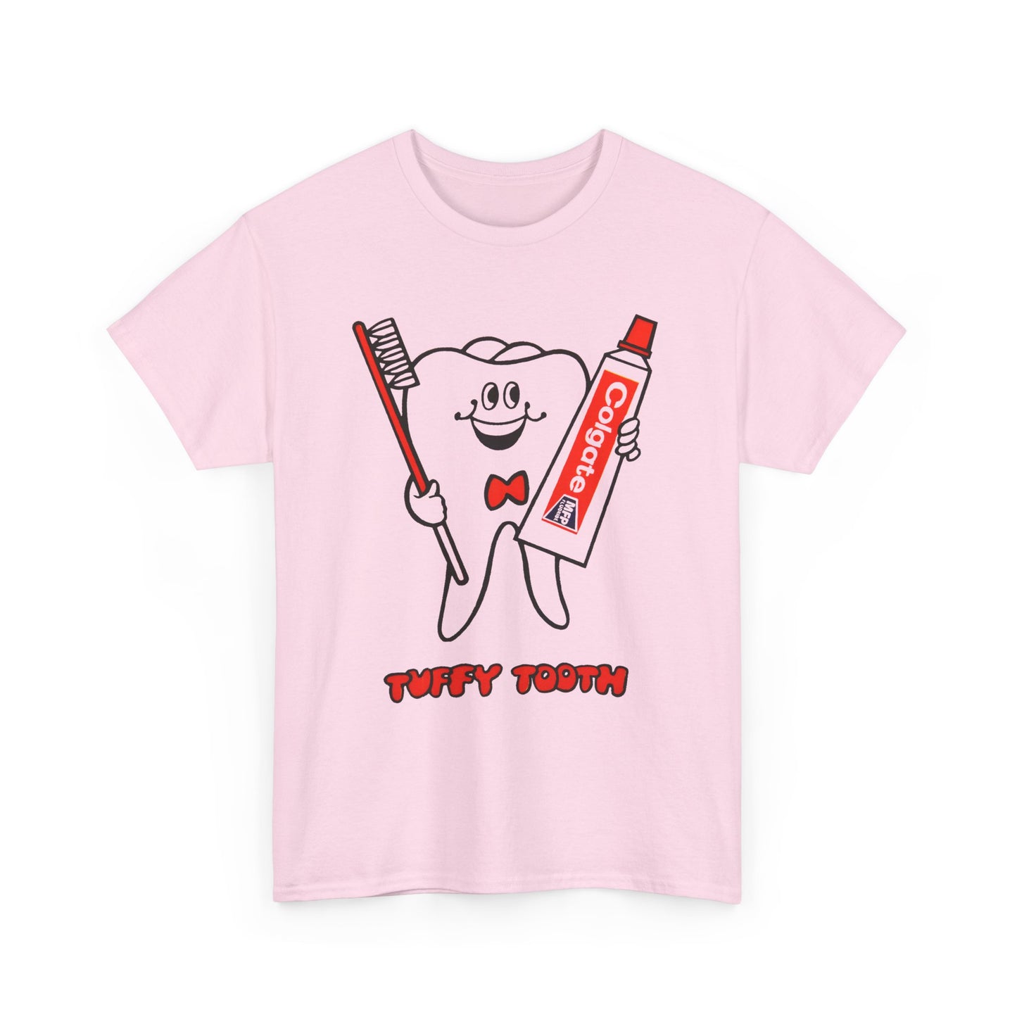 1969 tuffy tooth dental hygiene for children ad tshirt