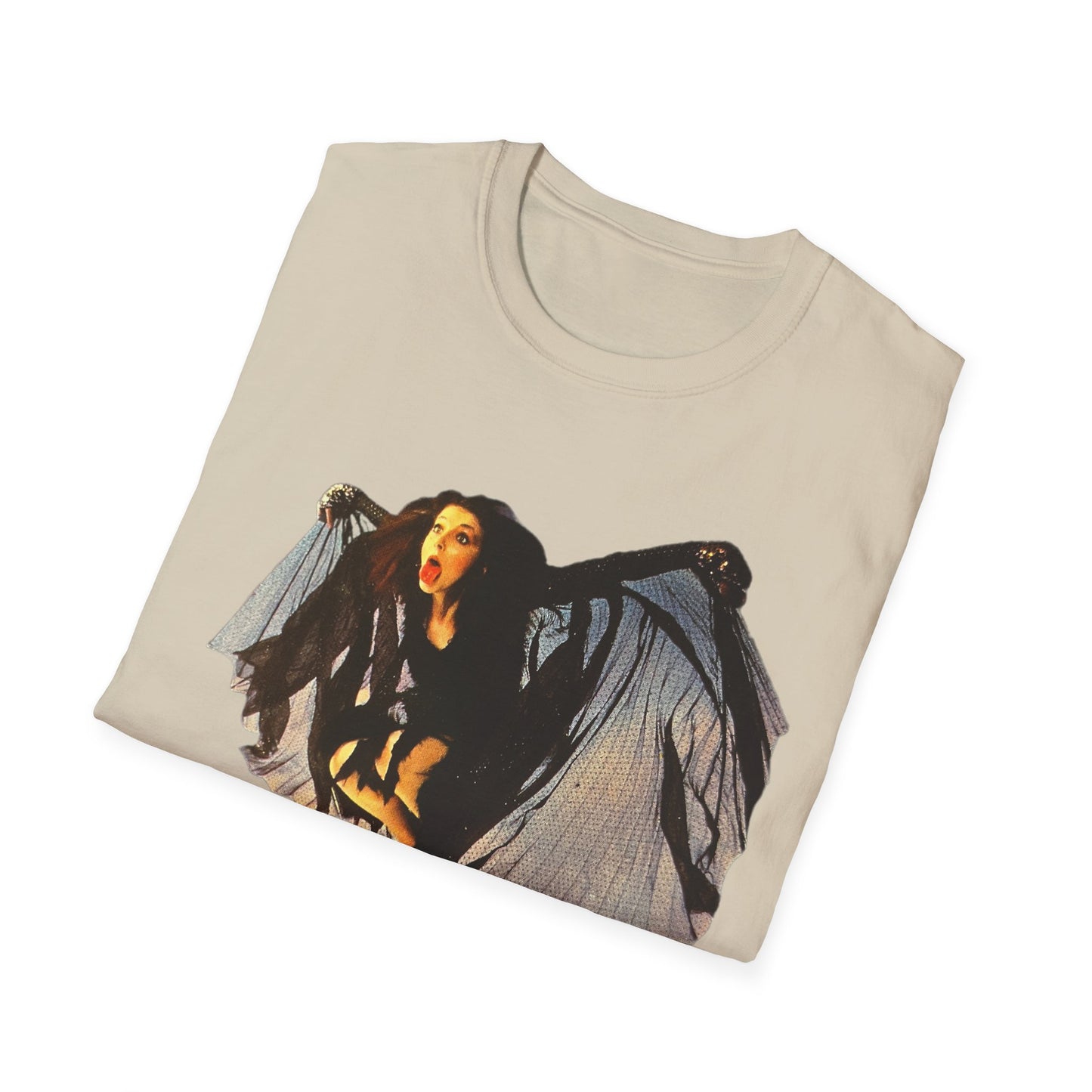 kate bush as a bat on never for ever tshirt