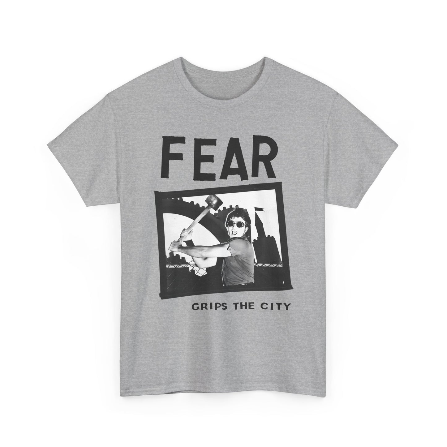 fear grips the city lee ving band tshirt
