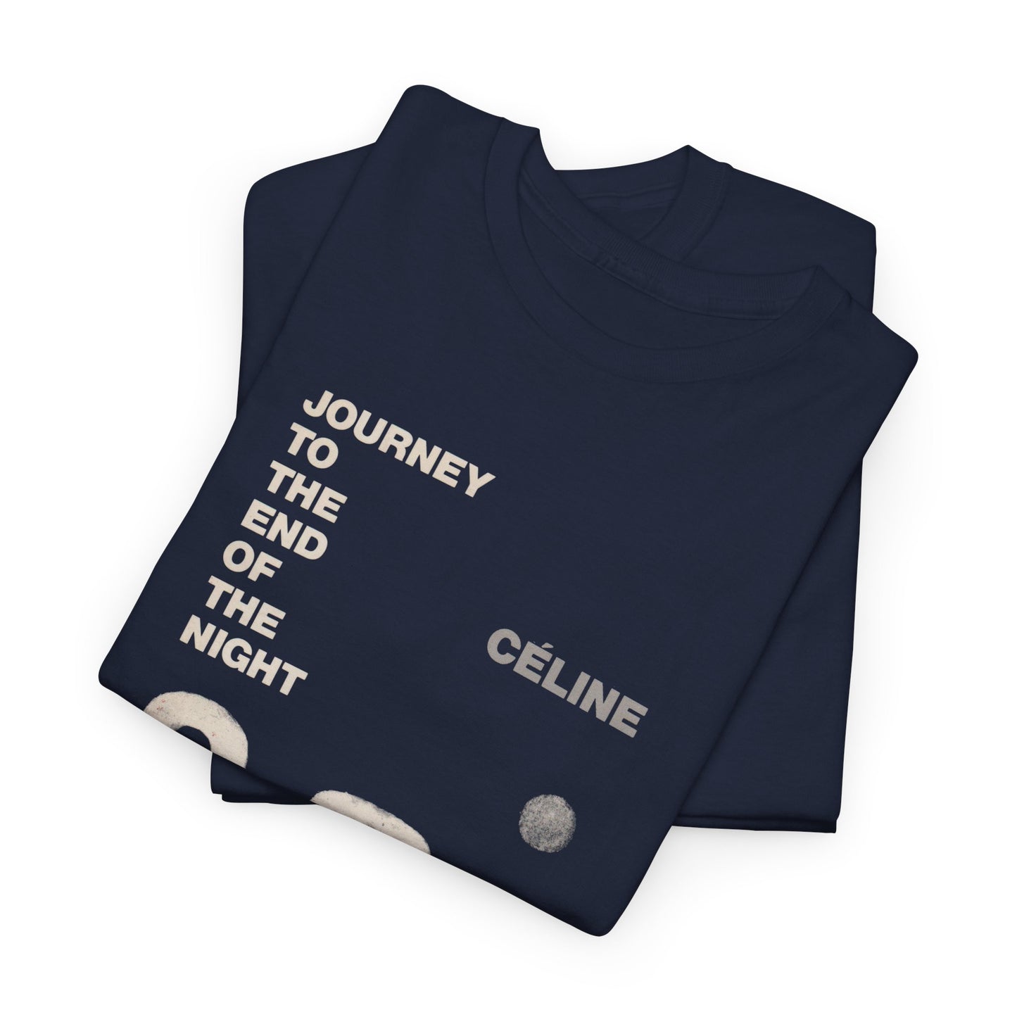 louis-ferdinand celine 1932 journey to the end of the night book cover tshirt