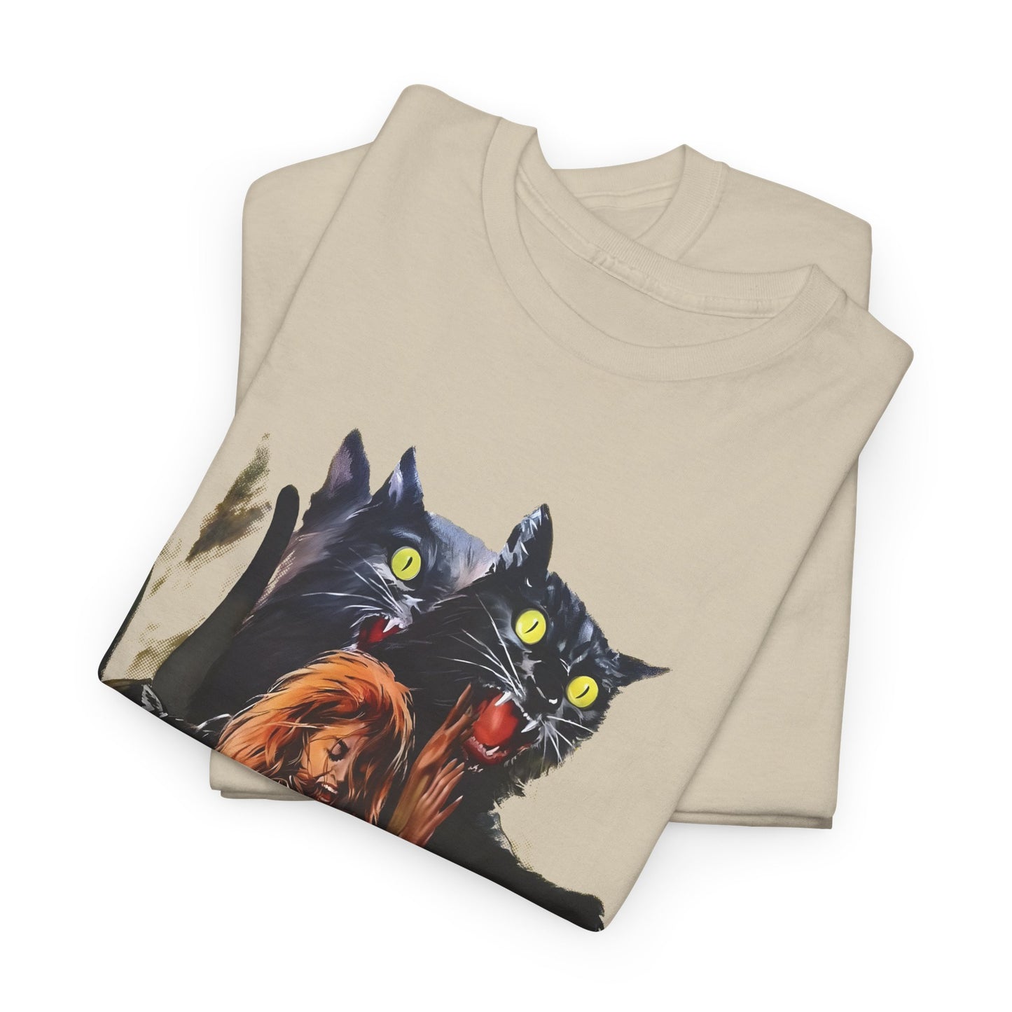 1969 eye of the cat movie poster custom edit tshirt