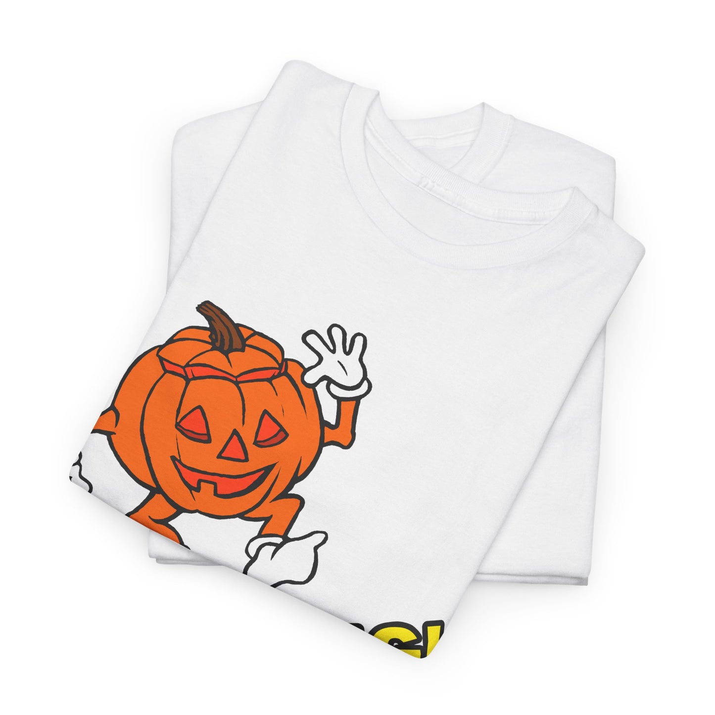 old tv commercial halloween pumpking guy not long custom reproduction tshirt