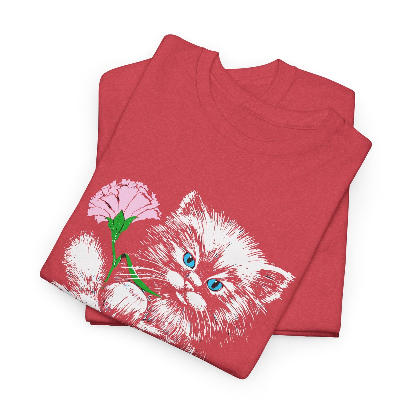 1980s distressed vintage cats reproduction tshirt