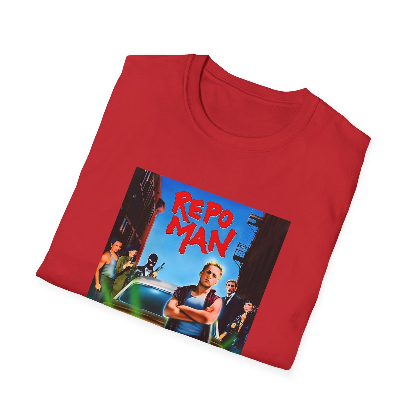 1984 repo man movie poster tshirt