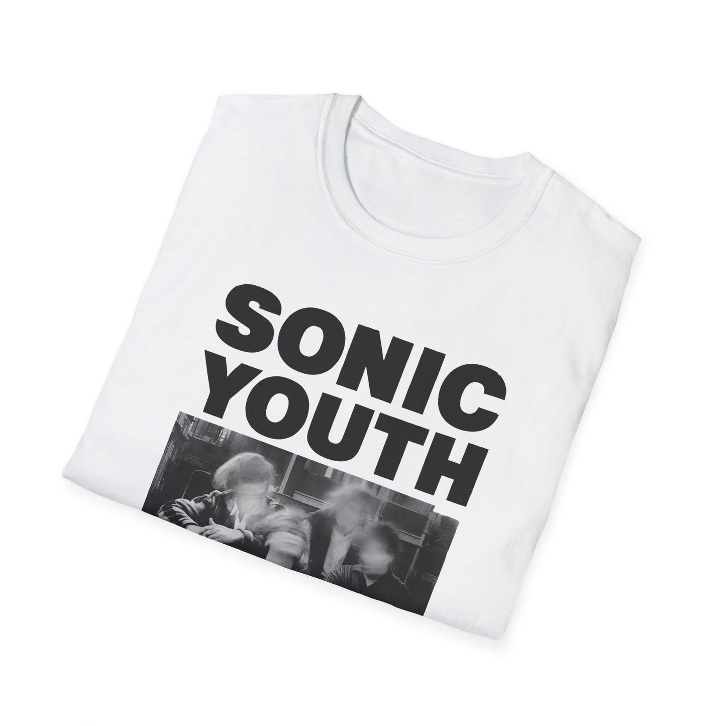 sonic youth on the stairs tshirt