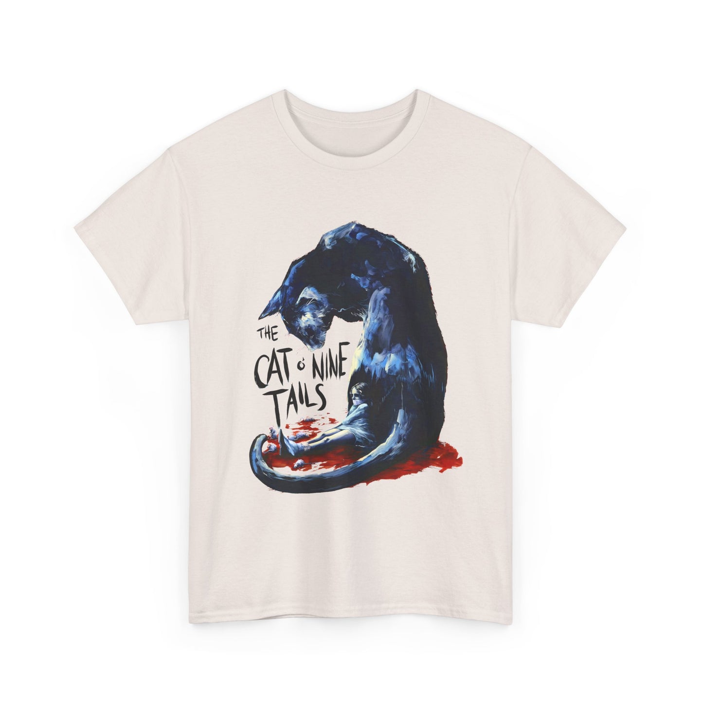 1971 the cat o nine tails special edition movie poster tshirt