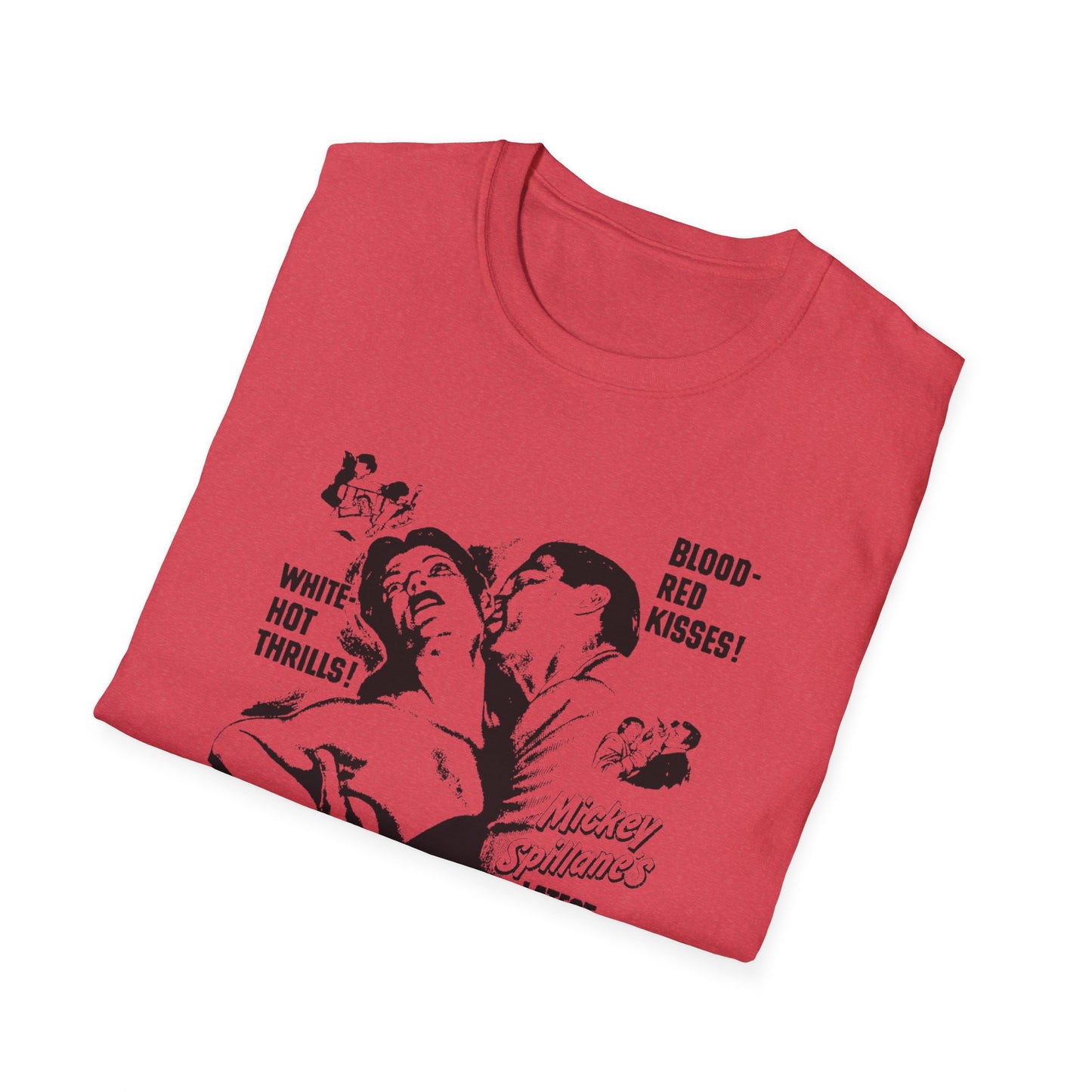 1955 film noir movie poster tshirt kiss me deadly by robert aldrich