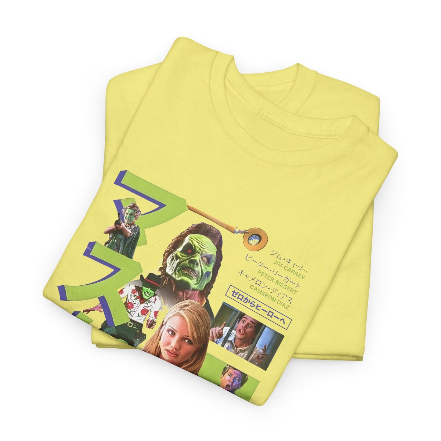 1994 japanese movie poster for the mask reproduction tshirt