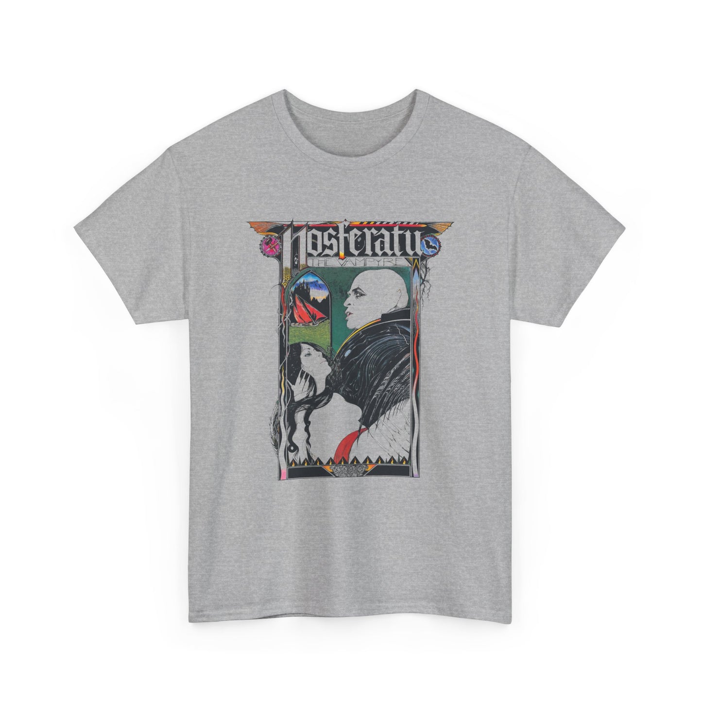 nosferatu 1979 movie poster reproduction tshirt